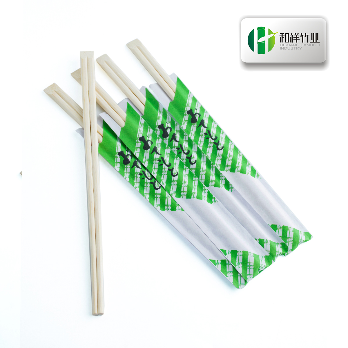 Tianxiao chopsticks with half paper sleeve